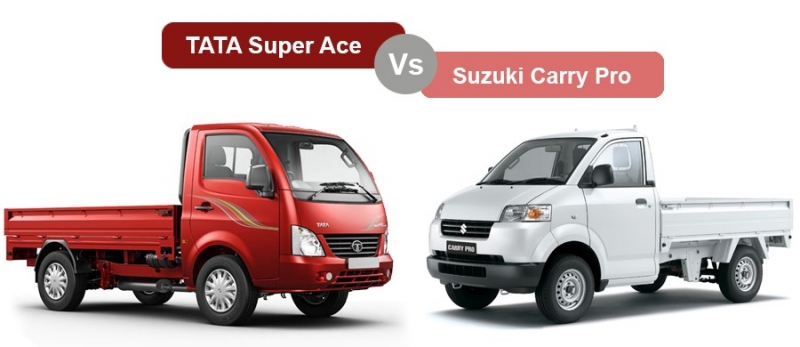 Đánh Giá Xe TATA Super Ace Với Suzuki Carry Pro