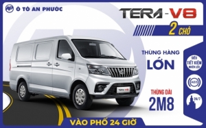 xe tai van tera v8 2 cho tai 945kg thung 2m8