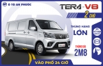 xe tai van tera v8 2 cho tai 945kg thung 2m8